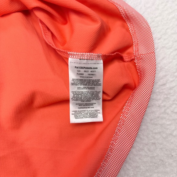 Columbia Hoodie Sweatshirt Womens Size Medium Orange Tidal Deflector Pullover - Picture 5 of 9